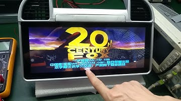 Porsche Cayenne 12.3 inch Android navigation