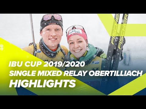 Obertilliach Highlights Single Mixed Relay IBU Cup 2019/2020