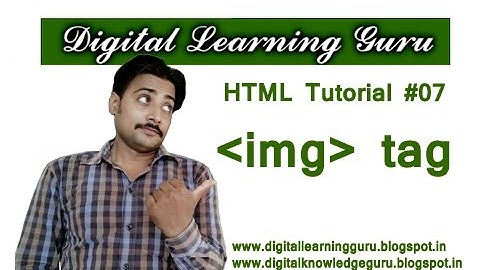 Learn HTML in Hindi #07 | img Tag | By Manjay Singh in hindi