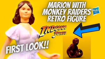 Indiana Jones Marion With Monkey Raiders Retro Figure First Look!! Hasbro Pulse FanStream 2023