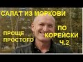 проще простого-МОРКОВЬ ПО КОРЕЙСКИ Ч2 as easy as shelling pears in korean ch2