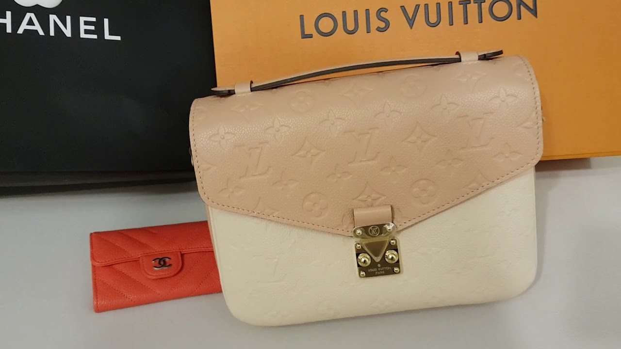 Louis Vuitton Pochette Metis 2-tone Bicolour ???? Chanel slg - YouTube