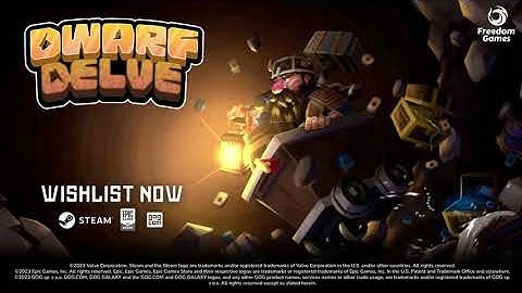 Dwarf Delve Announce Trailer 2023 (Old Version)