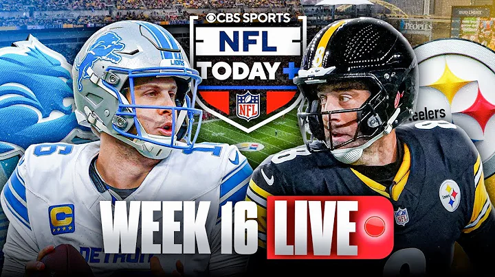 NFL Today Plus Week 16 LIVE: The crew gets you ready for the action ✅ HUGE Steelers vs Lions game 😤