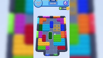 Color Block Jam Level 752 Walkthrough Solution