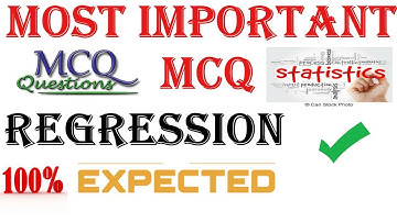 UGC NET COMMERCE - MOST IMPORTANT MCQ ON REGRESSION