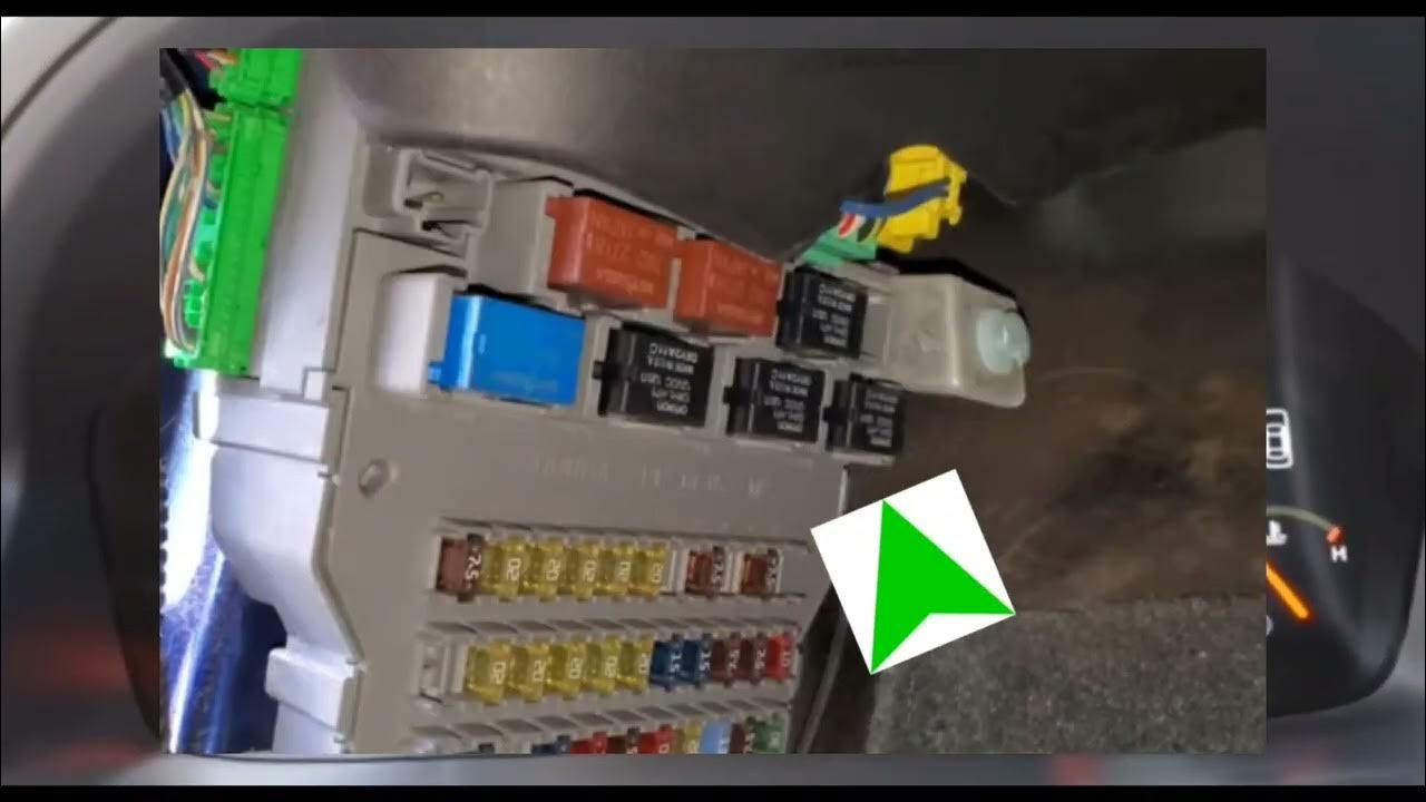 2006 Honda Accord No crank No Start Condition- Starter Relay Location