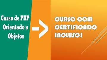 Curso de PHP Orientado a Objetos-Curso com certificado de conclusão