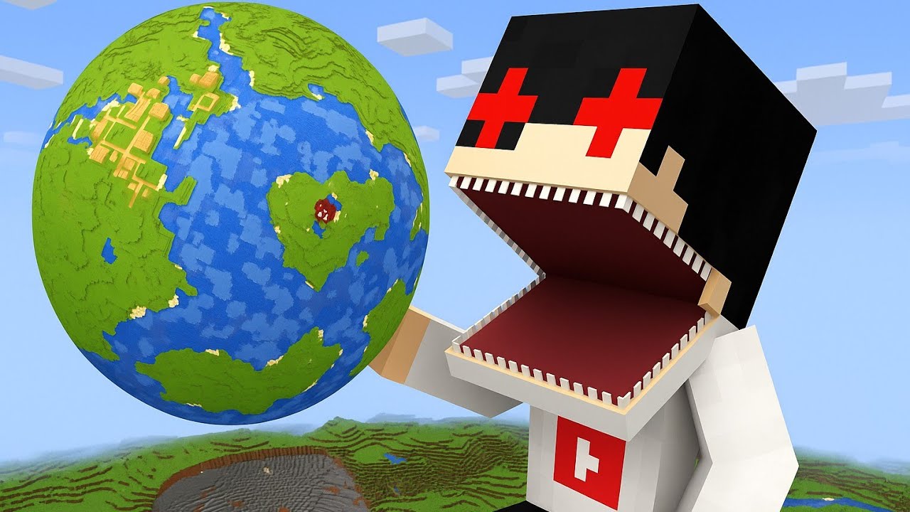 I ATE The Entire WORLD in Minecraft