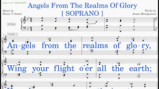 Angels From The Realms Of Glory Smart - Montgomery V1 Soprano