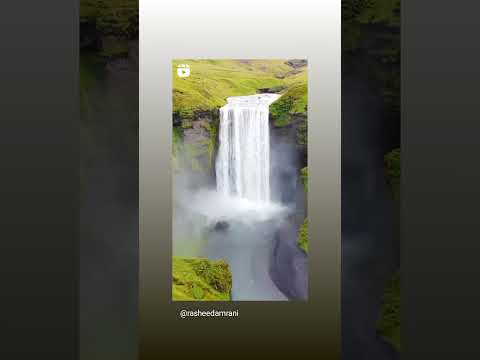 شلالات ايسلندا المصور رشيد العمراني