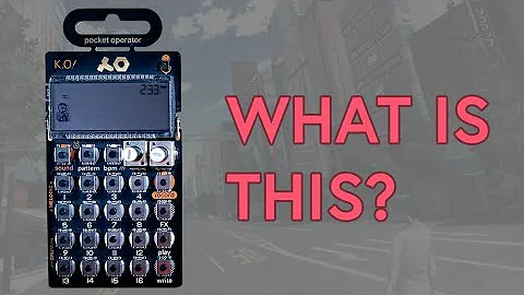 PO-33 KO! by Teenage Engineering - Complete introduction