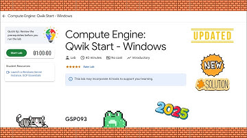 Compute Engine: Qwik Start - Windows #GSP093 #qwiklabs #arcade #gcp @qwiklabexplorers [2025] ☁️🚀
