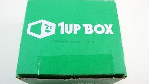1Up Box April 2018 "Invasion" Unboxing + Coupon #1UP_Box
