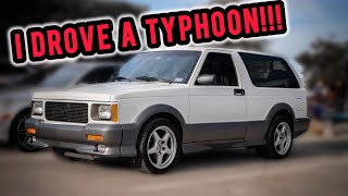 The GMC Typhoon was the original performance SUV and it’s a 90’s icon.  