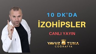 10 Dkda İzohi̇psler Ğrafya Ü