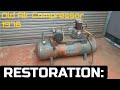 RESTORATION: old air compressor 1976