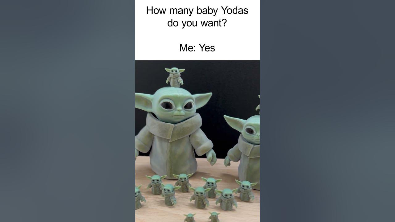 How Many Baby Yodas Do You Want? YouTube
