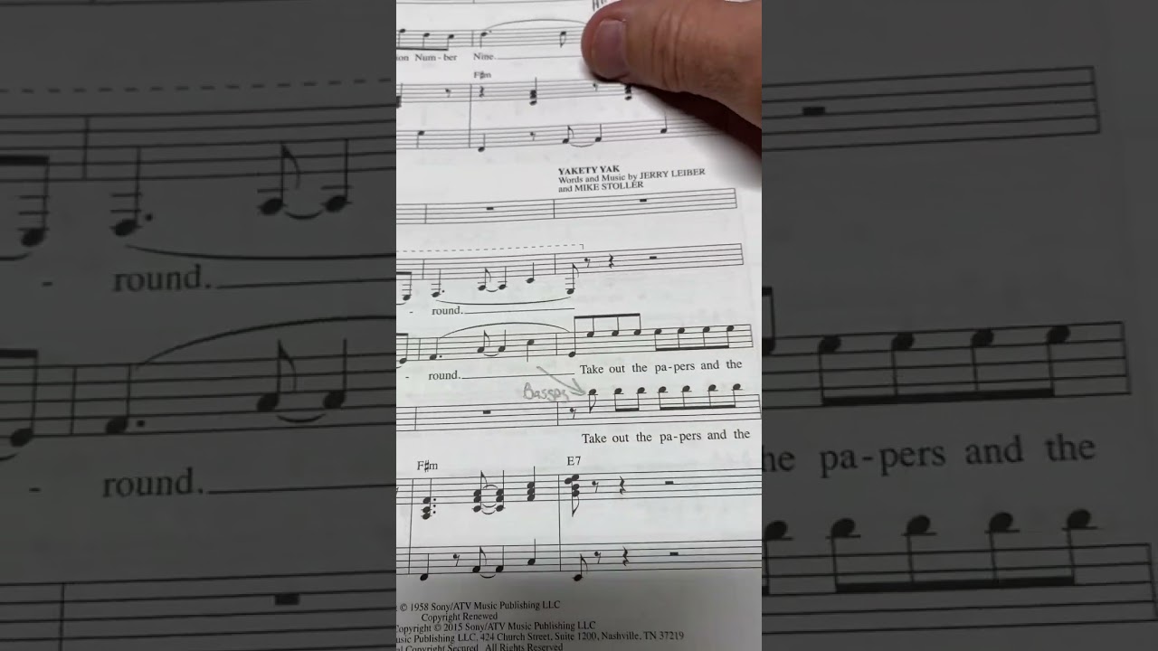 1650 BROADWAY MEDLEY Tutorial