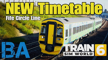 NEW Fife Circle 158 Timetable - ITS FINALLY OUT - Train Sim World 6