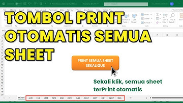 Cara Print Semua Sheet di Excel