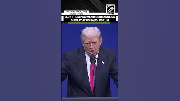 “You are so lucky, I’m with you” President Trump’s remark to Elon Musk goes viral at US Saudi Forum