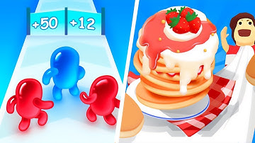 Sandwich Runner - Join Blob Clash - All Level Gameplay Android,iOS NEW GIGA APK UPDATE