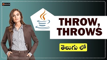 Throw Throws in Java Telugu
