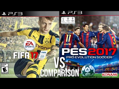FIFA 17 Vs PES 17 PS3