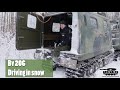 Bv 206 driving in snow  | Arsenalen Swedish Tankmuseum