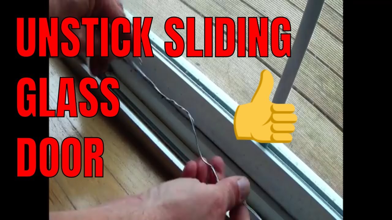 How To Clean Sliding Glass Door Track; Smoother Slide In Few Minutes « Door  And Window Repair