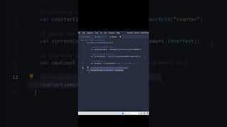 Create a Counter / Beginners #javascript tutorial #learntocode #webdevelopment