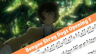 Bungou Stray Dogs Opening 1 (Flute)