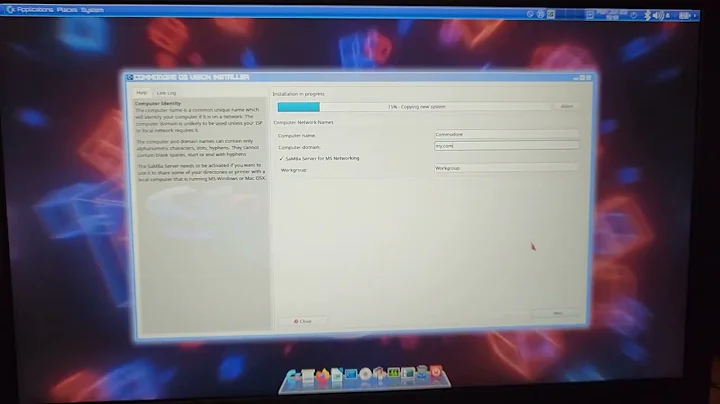 Commodore OS v3 Install