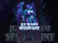 Ice Waifu #Speedpaint #fantasyart #digitalartprocess