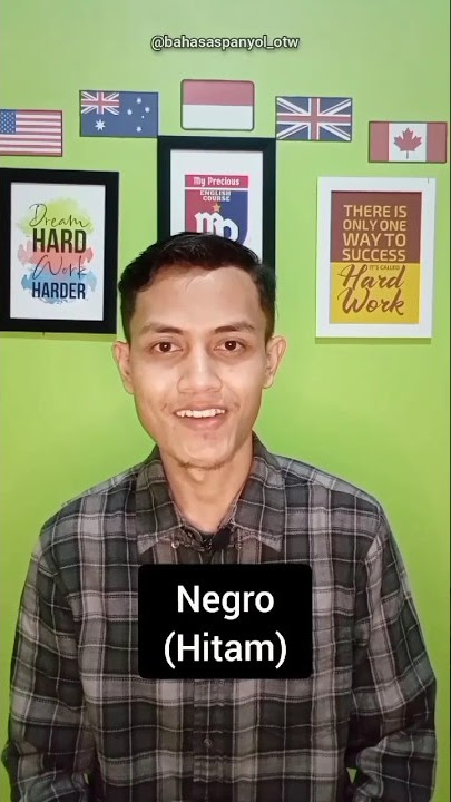 Ragam warna dalam bahasa Spanyol #shorts