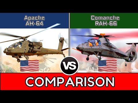 Military helicopter comparison | Apache AH-64 vs Comanche RAH-66