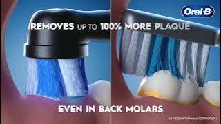 Oral-B iO: Removes up to 100% more plaque, even in back molars!