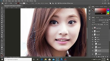 Vector Editing skill Practice [Tzuyu from Twice]