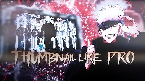 How to make THUMBNAIL LIKE PRO in alight motion [Full tutorial] | Thumbnail tutorial |