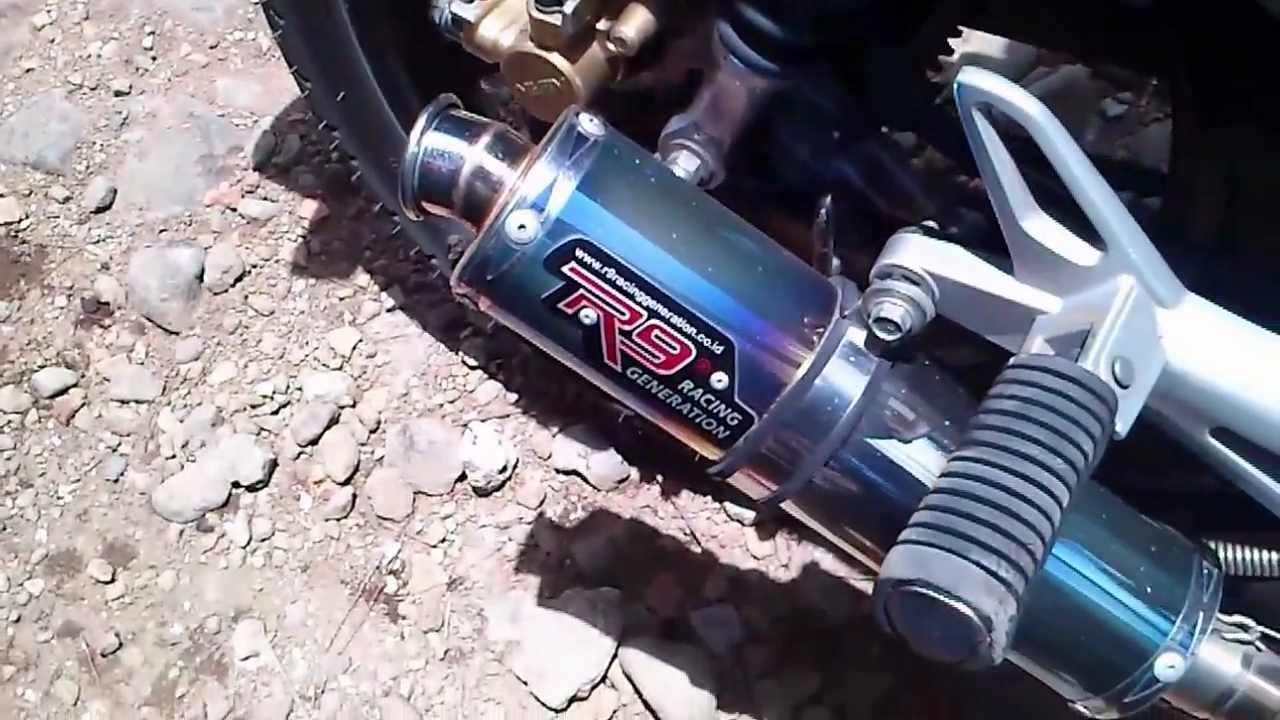 Knalpot R9 Supra X125 YouTube