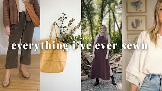 Reviewing my selfsewn wardrobe