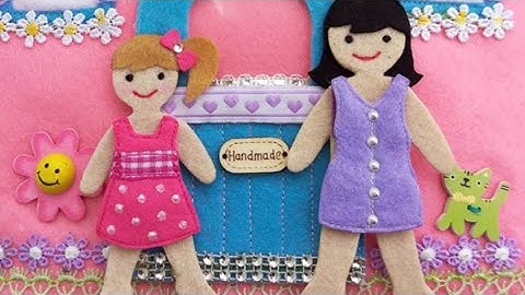 My Dollhouse Quiet Book: Bedroom, Bathroom, Laundry Room, Playground - handmade by @quietbook