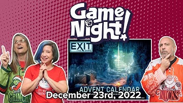 GameNight! 24 Days of Advent - Exit: The Game – Advent Calendar: The Mystery of the Ice Cave Dec. 23