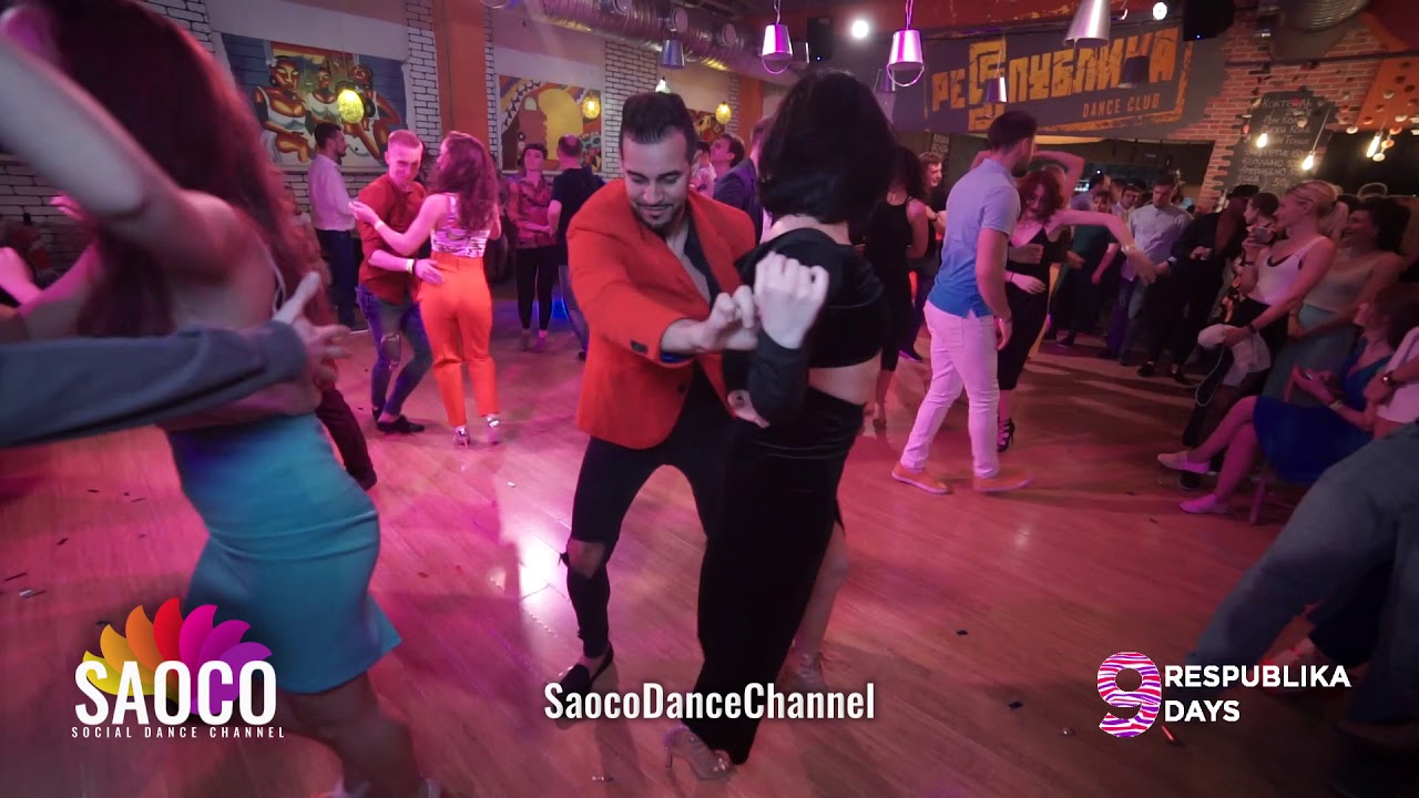 Sergio Timbachata and Anastasiya Fadeeva Salsa Dancing at Respublika Days 9, Sat 04.05.2019 (SC)