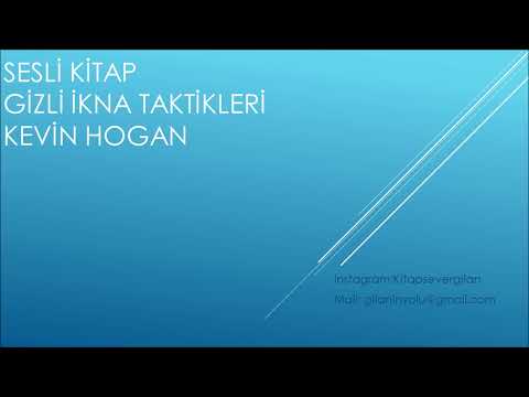 Sesli Kitap   Gizli İkna Taktikleri   Kevin Hogan