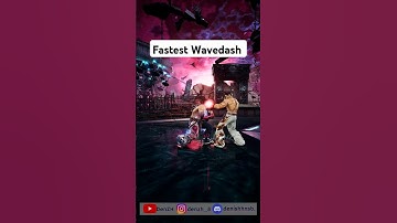 Tekken 8 Fastest Wavedash #tekken  #tekken8 #jinkazama #kazuya #wavedash #gaming #shorts #deviljin