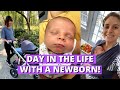 DAY IN THE LIFE WITH NEWBORN BABY | 24 hours with 3 week old as first time mom