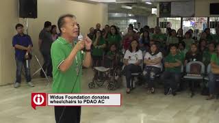 Widus Foundation Donates Wheelchairs To Pdao Ac