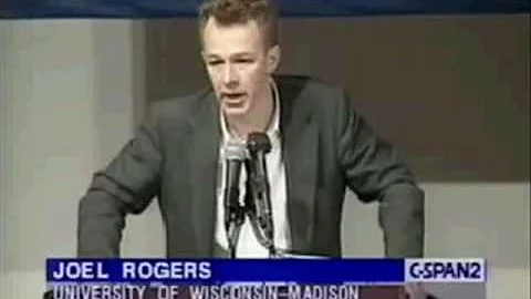 Joel Rogers: American Capitalism Is Monstrous